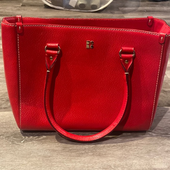 Handbags - Red Kate Spade Quinn Satchel - Excellent Condition